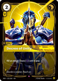Decree of Unity