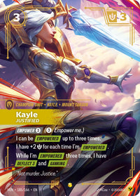 Kayle, Justified (Overnumbered)