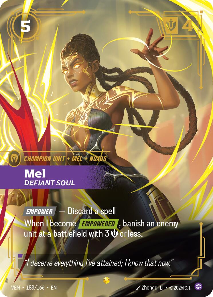 Mel, Defiant Soul (Overnumbered)