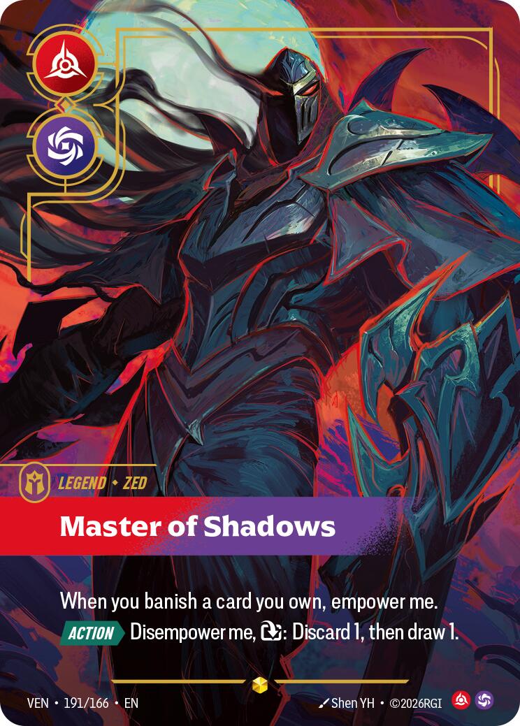Zed - Master of Shadows (Overnumbered)
