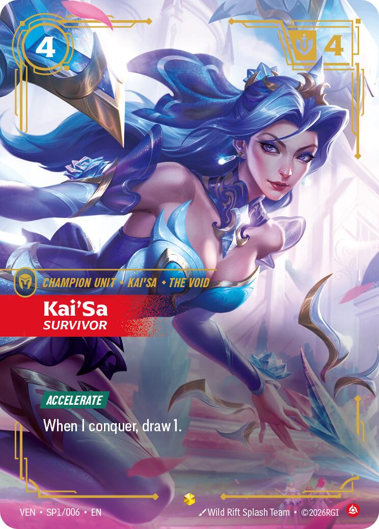 Kai'Sa, Survivor