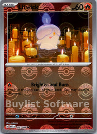 Litwick (Poke Ball Pattern) [016/086] [White Flare] Holofoil