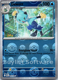 Dewott (Poke Ball Pattern) [022/086] [White Flare] Holofoil