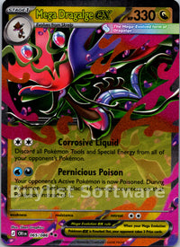 Mega Dragalge ex [065/086] [Chaos Rising] Holofoil