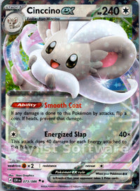 Cinccino ex [073/086] [Chaos Rising] Holofoil