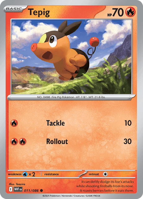Tepig 011/086