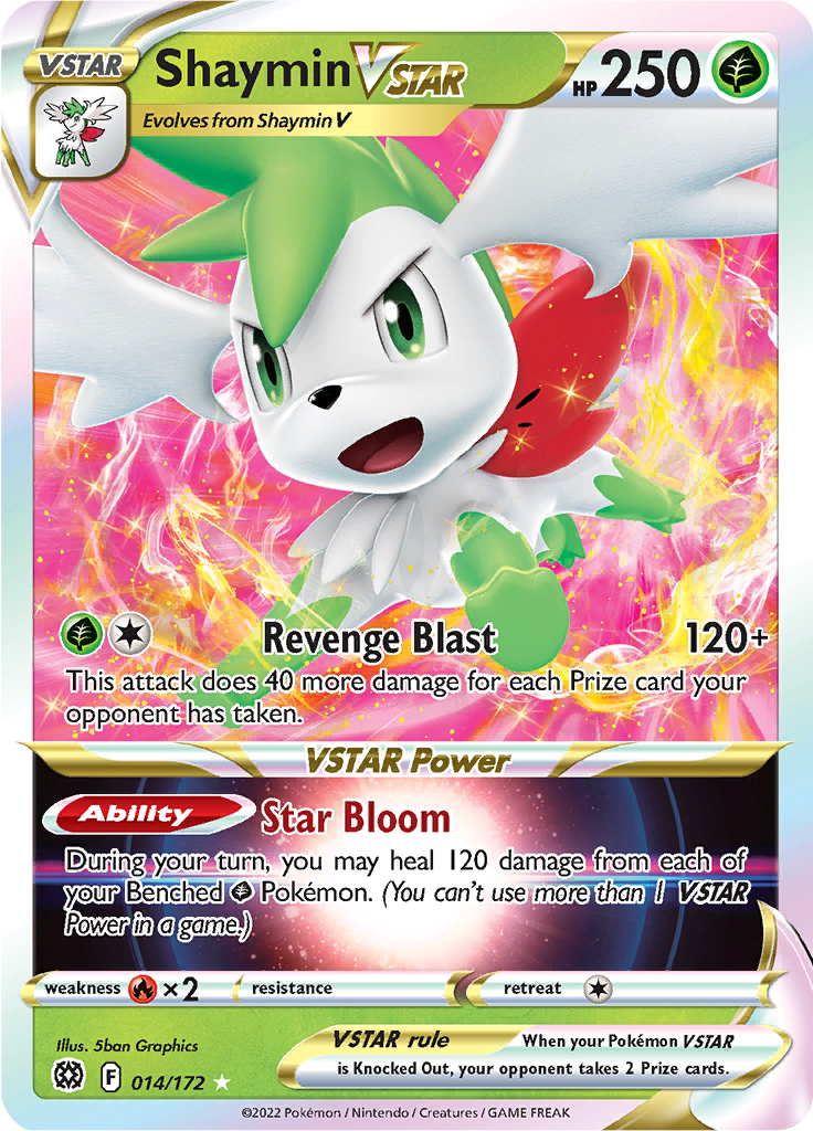 Shaymin VStar 14/172