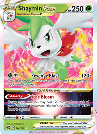 Shaymin VStar 14/172