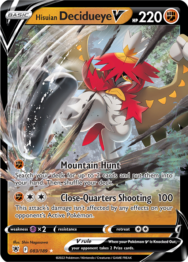 Hisuian Decidueye V 083/189