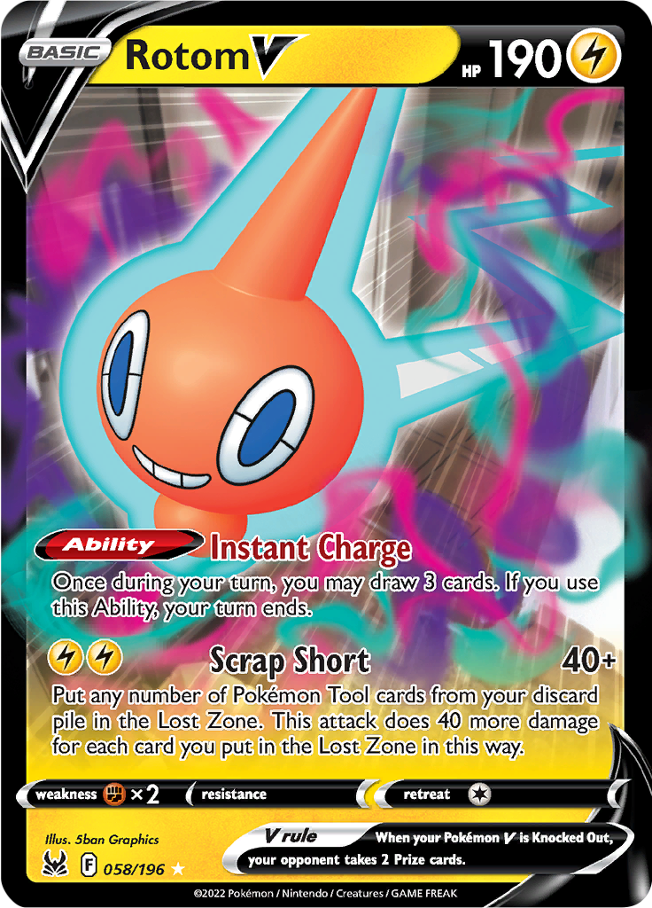 Rotom V 058/196