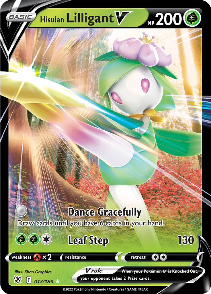 Hisuian Lilligant V 017/189