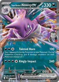 Team Rocket's Nidoking ex 119/182