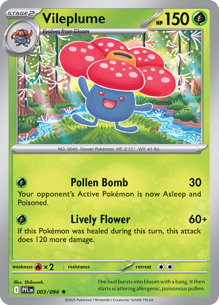 Vileplume 003/094