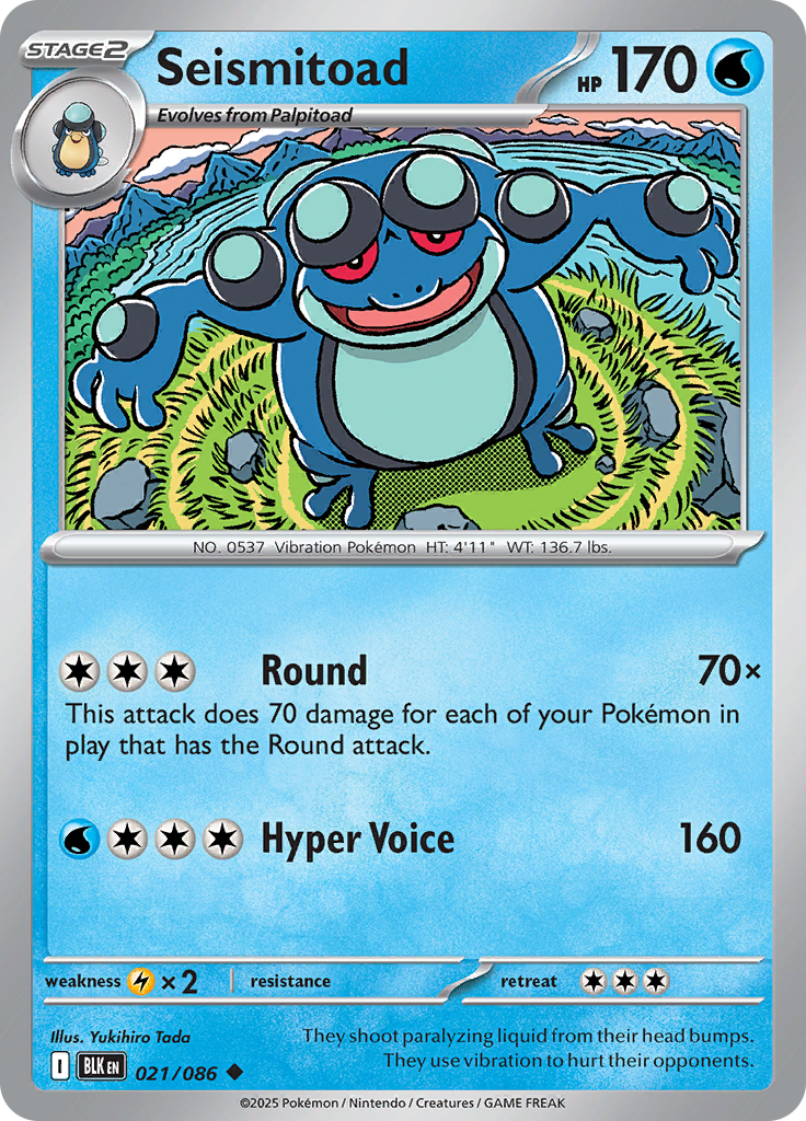 Seismitoad 021/086