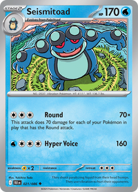Seismitoad 021/086