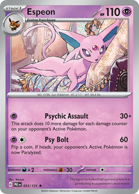 Espeon 033/131