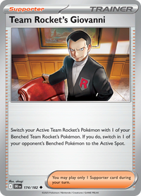 Team Rocket's Giovanni 174/182