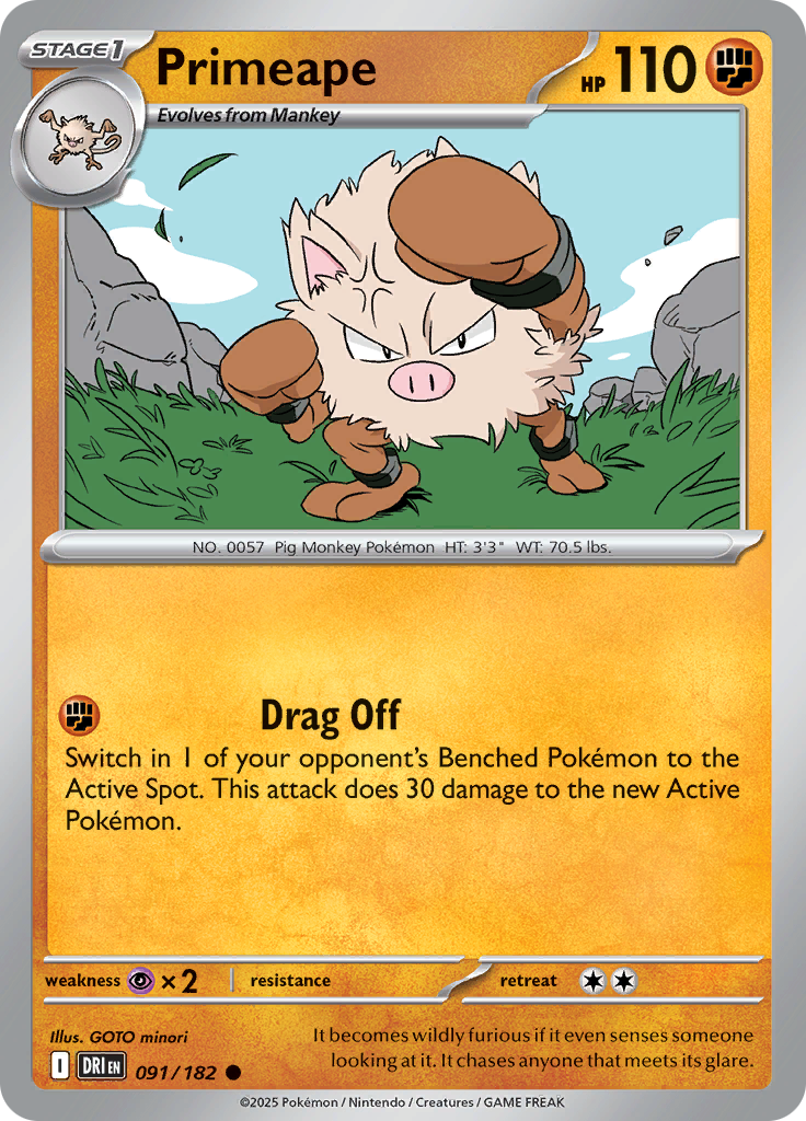 Primeape 091/182