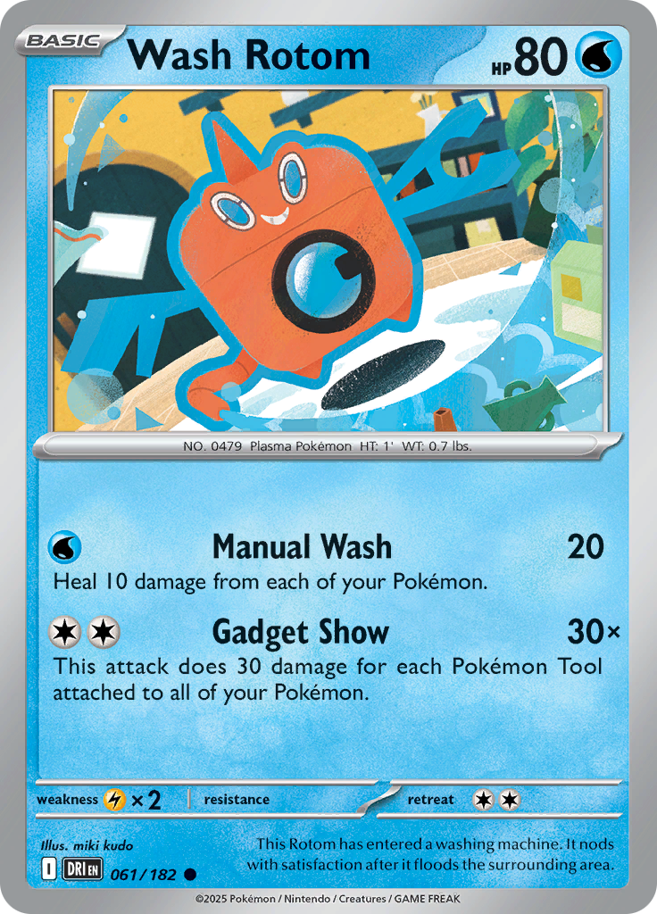 Wash Rotom 061/182