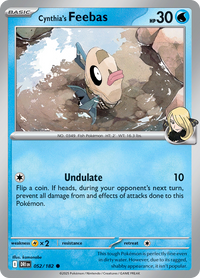 Cynthia's Feebas 052/182