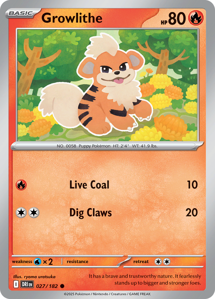 Growlithe 027/182