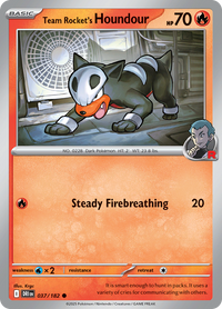 Team Rocket's Houndour 037/182