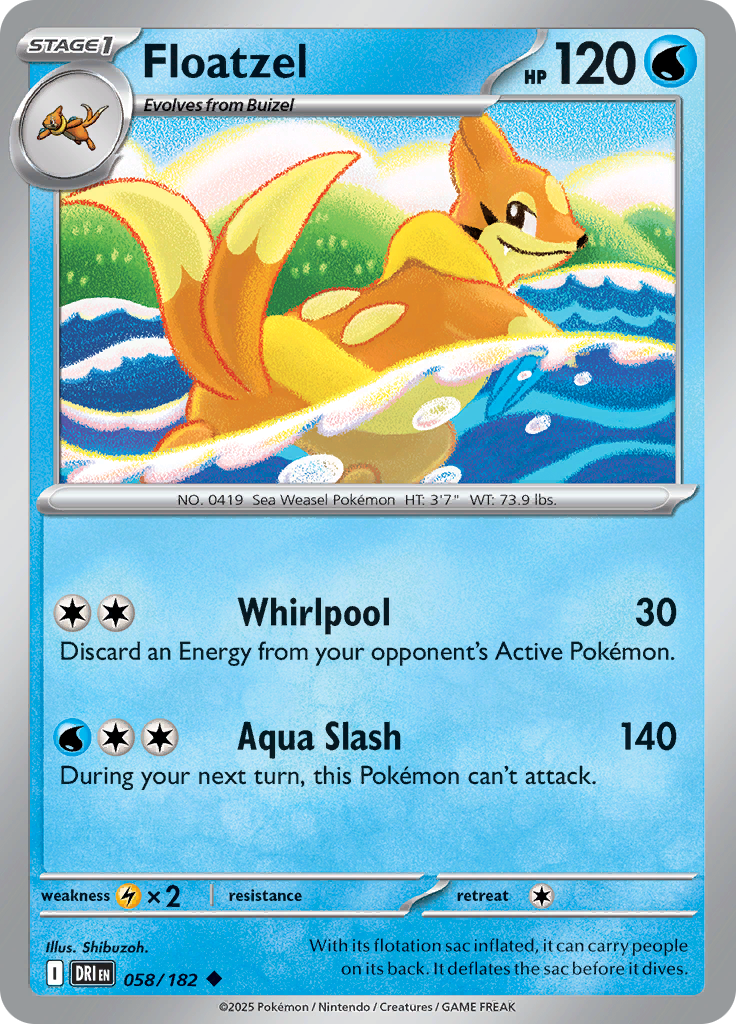 Floatzel 058/182