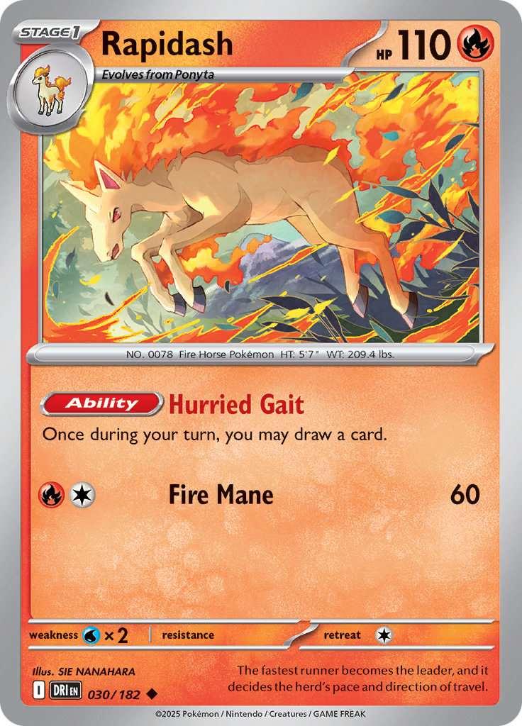 Rapidash 030/182