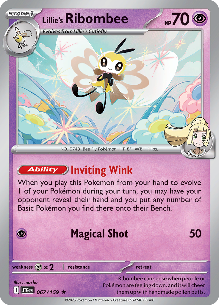 Lillie's Ribombee 067/159