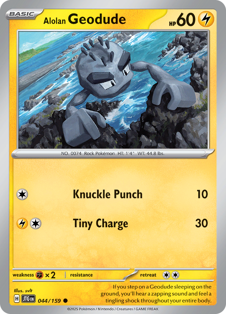 Alolan Geodude 044/159
