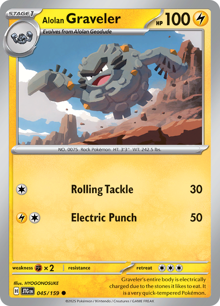 Alolan Graveler 045/159