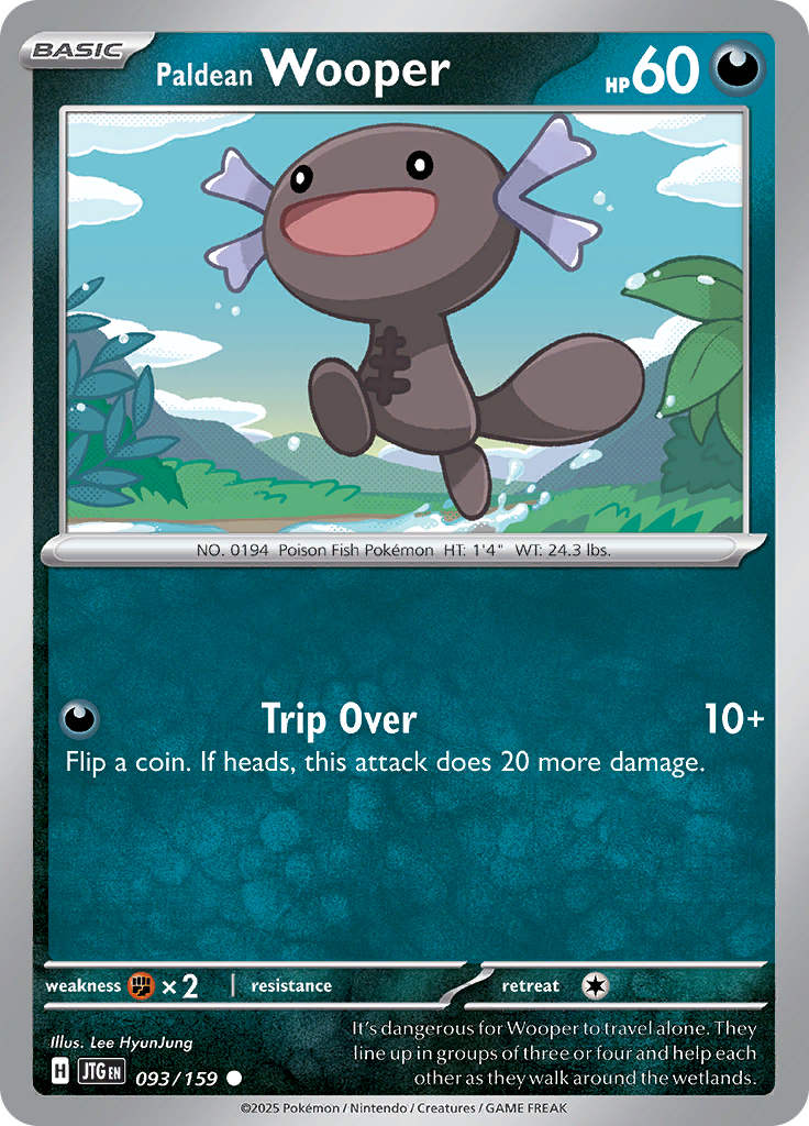 Paldean Wooper 093/159